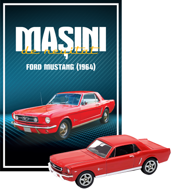 Ford Mustang Coupe (1964) . Masini de neuitat. Numarul 13 - 27.99 Lei