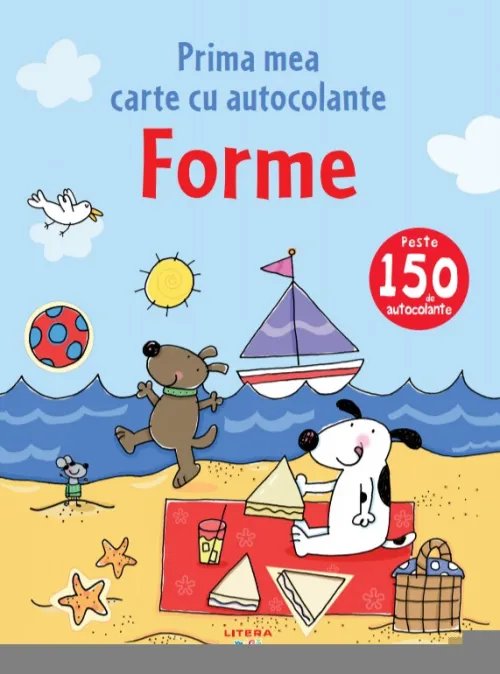 Forme. Prima mea carte cu autocolante - 9.51 Lei