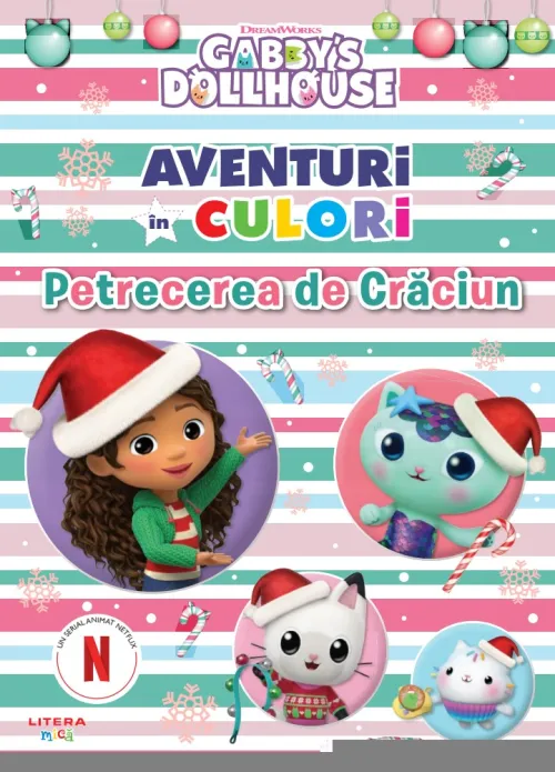 Gabby's Dollhouse. Aventuri in culori. Petrecerea de Craciun - 14.99 Lei