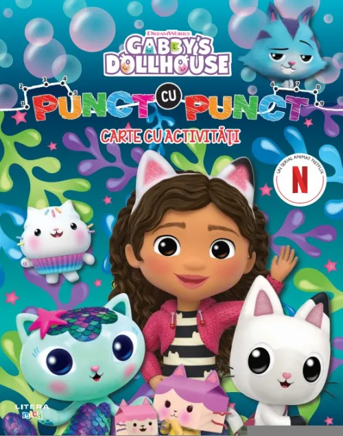 Gabby's Dollhouse. Punct cu punct. Carte cu activitati - 9.51 Lei