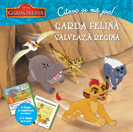 Garda felina. Garda felina salveaza regina. Citesc si ma joc - 24.99 Lei