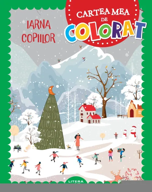 Iarna copiilor. Cartea mea de colorat - 9.99 Lei