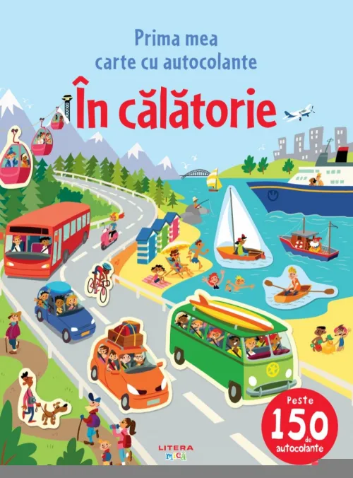 In calatorie. Prima mea carte cu autocolante - 29,99 Lei