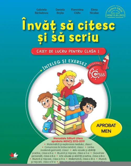 Invat sa citesc si sa scriu. Caiet de lucru pentru clasa I - 32.67 Lei