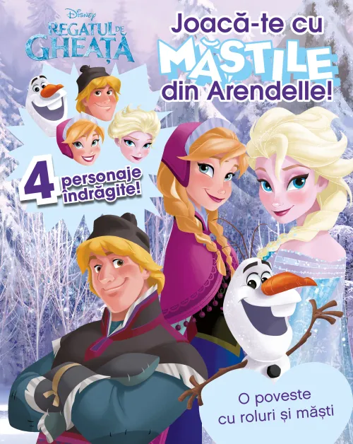 Joaca-te cu mastile din Arendelle. O poveste cu roluri si masti - 27.99 Lei
