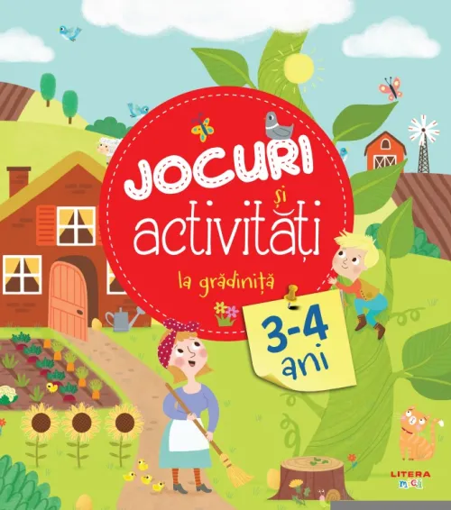 Jocuri si activitati la gradinita (3-4 ani) - 29.99 Lei