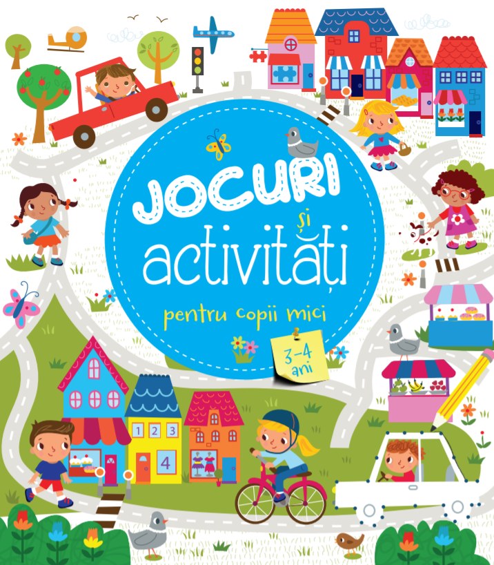 Jocuri si activitati pentru copii mici (3-4 ani) - 29.99 Lei