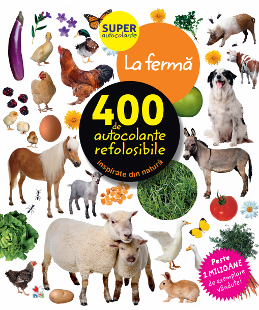 La ferma. 400 de autocolante refolosibile - 29.99 Lei