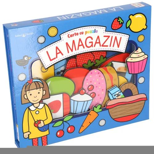 La magazin. Carte cu puzzle. Bebe invata - 36.00 Lei