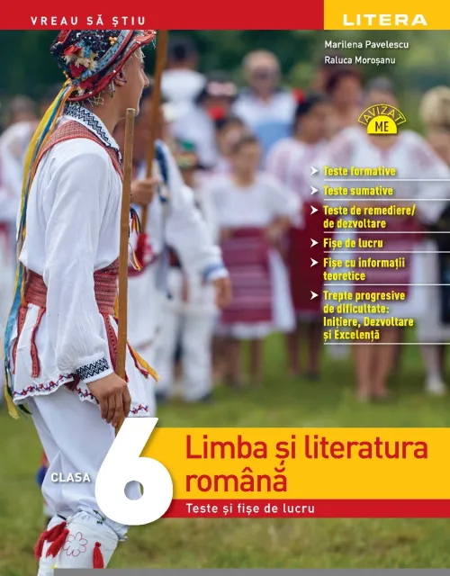 Limba si literatura romana. Teste si fise de lucru. Clasa a VI-a - 50.64 Lei