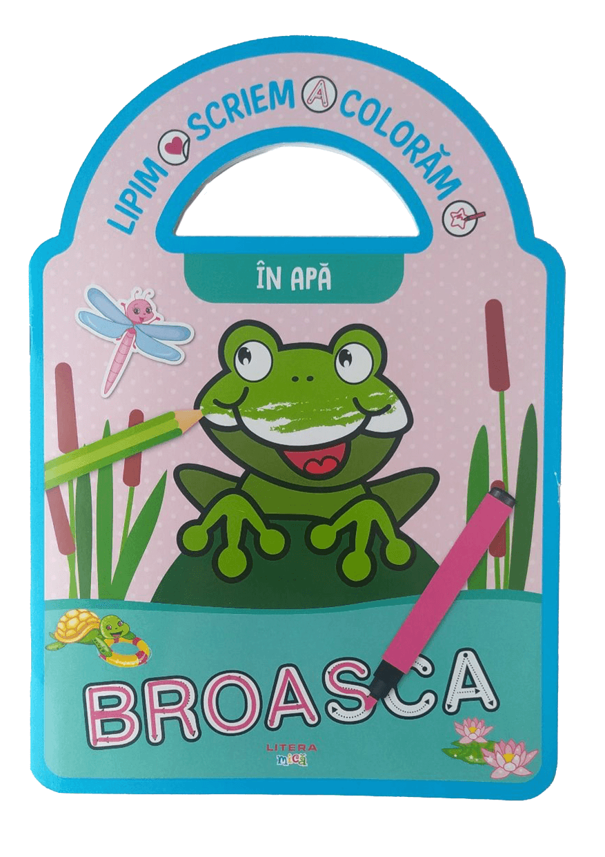 Lipim. Scriem. Coloram. In apa - 12,99 Lei