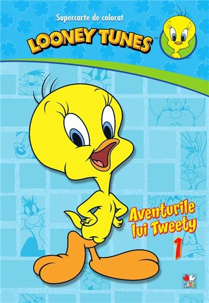 Looney Tunes. Aventurile lui Tweety 1. Supercarte de colorat - 24.99 Lei