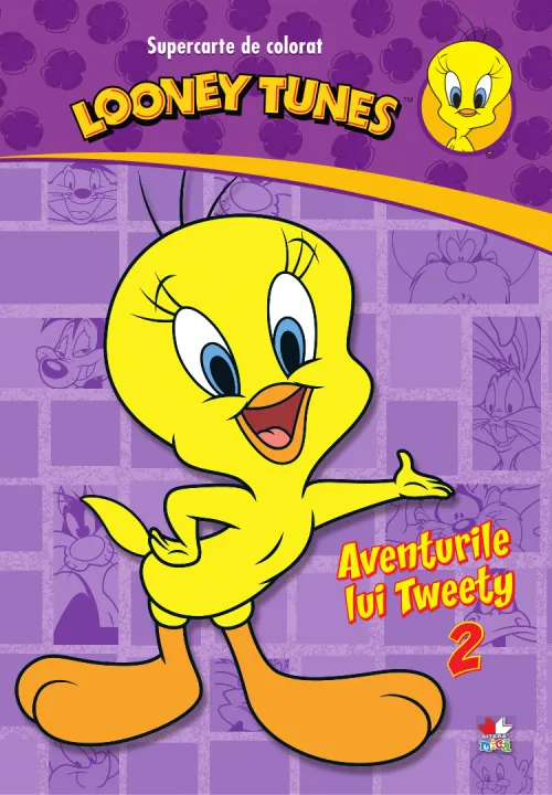 Looney Tunes. Aventurile lui Tweety (vol. 2) . Supercarte de colorat - 24.99 Lei