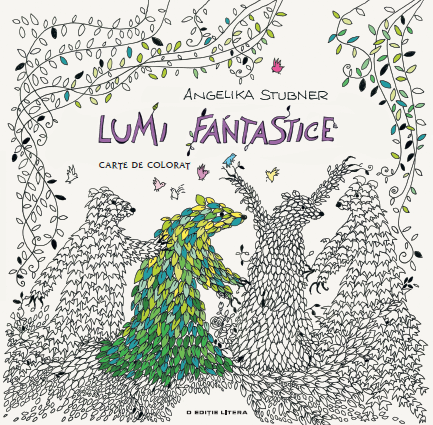 Lumi fantastice. Carte de colorat - 22 Lei