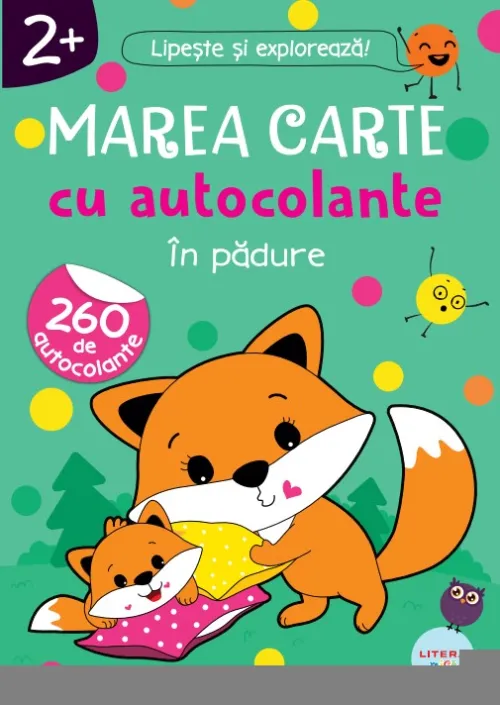Marea carte cu autocolante. In padure (2 +) - 49,99 Lei
