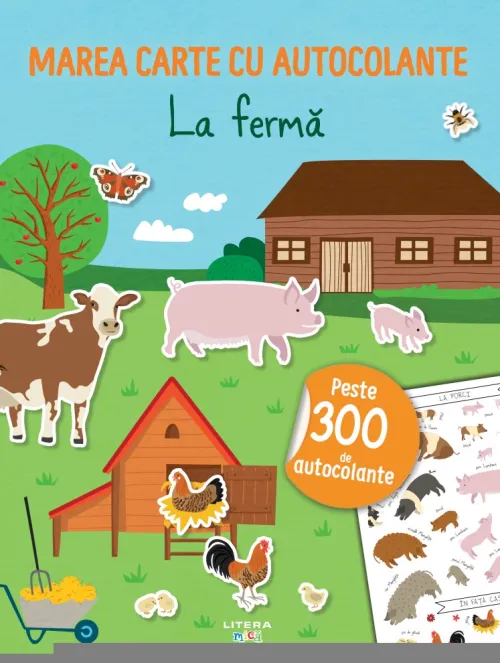 Marea carte cu autocolante. La ferma - 34.99 Lei