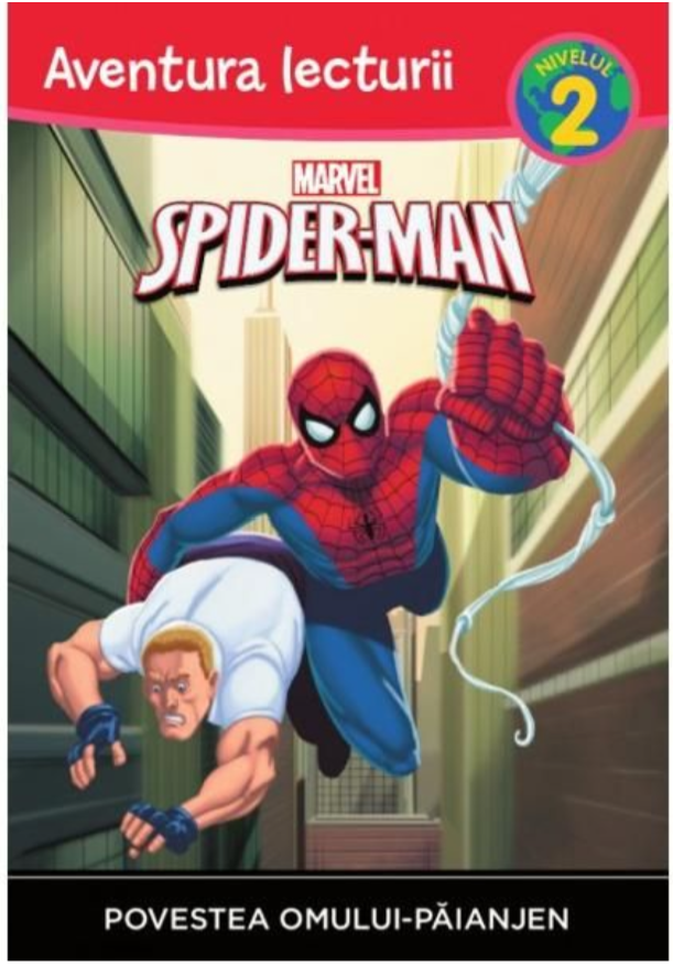 Marvel. Spider-Man. Povestea Omului-Paianjen. Aventura lecturii (nivelul 2) - 9.99 Lei