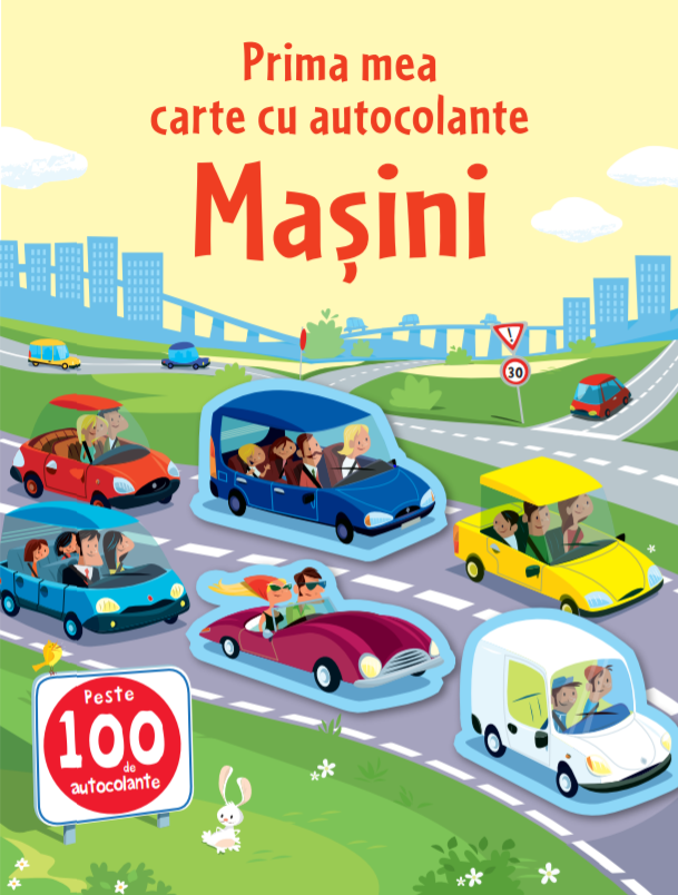 Masini. Prima mea carte cu autocolante - 24.99 Lei