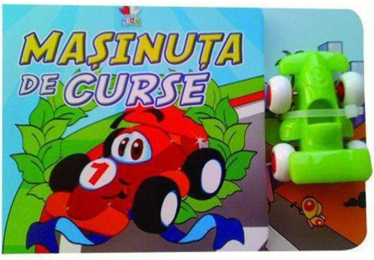 Masinuta de curse. Carte cu jucarie - 19.99 Lei