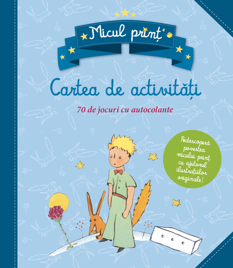 Micul print. Carte de activitati. 70 de jocuri cu autocolante - 44.99 Lei