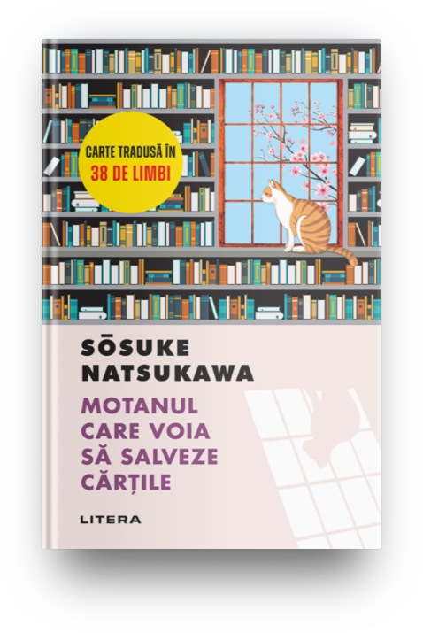 Motanul care voia sa salveze cartile - 129.99 Lei