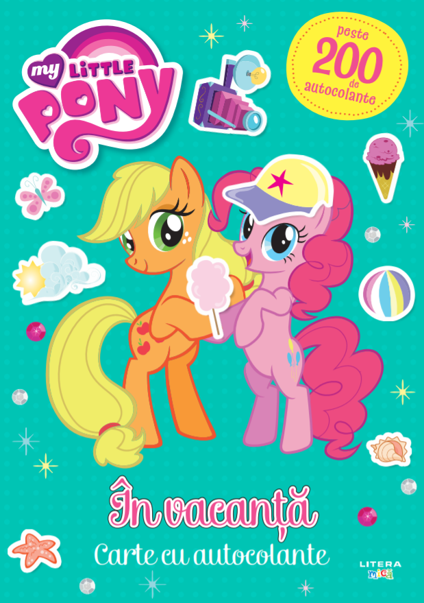 My Little Pony. In vacanta. Carte cu autocolante - 29.99 Lei