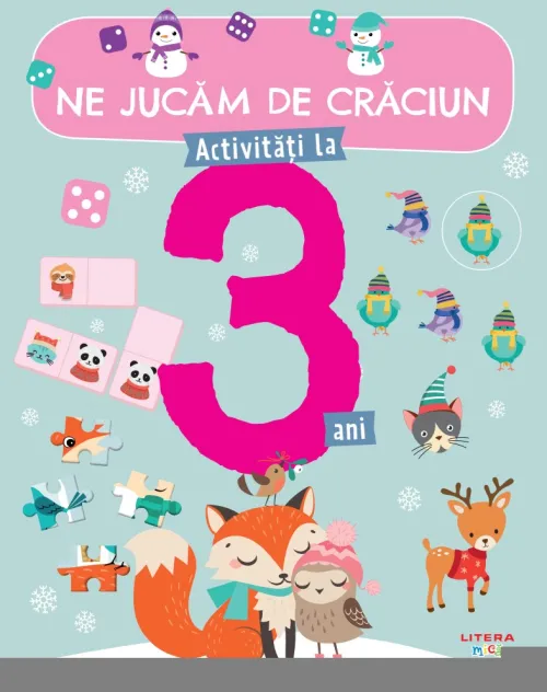 Ne jucam de Craciun. Activitati la 3 ani - 14,99 Lei