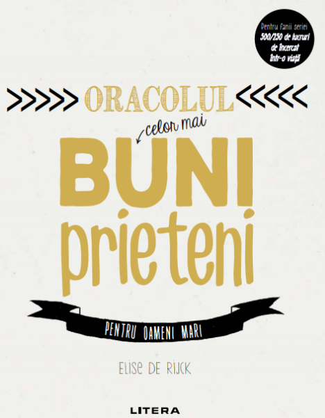 Oracolul celor mai buni prieteni. Pentru oameni mari - 34.99 Lei