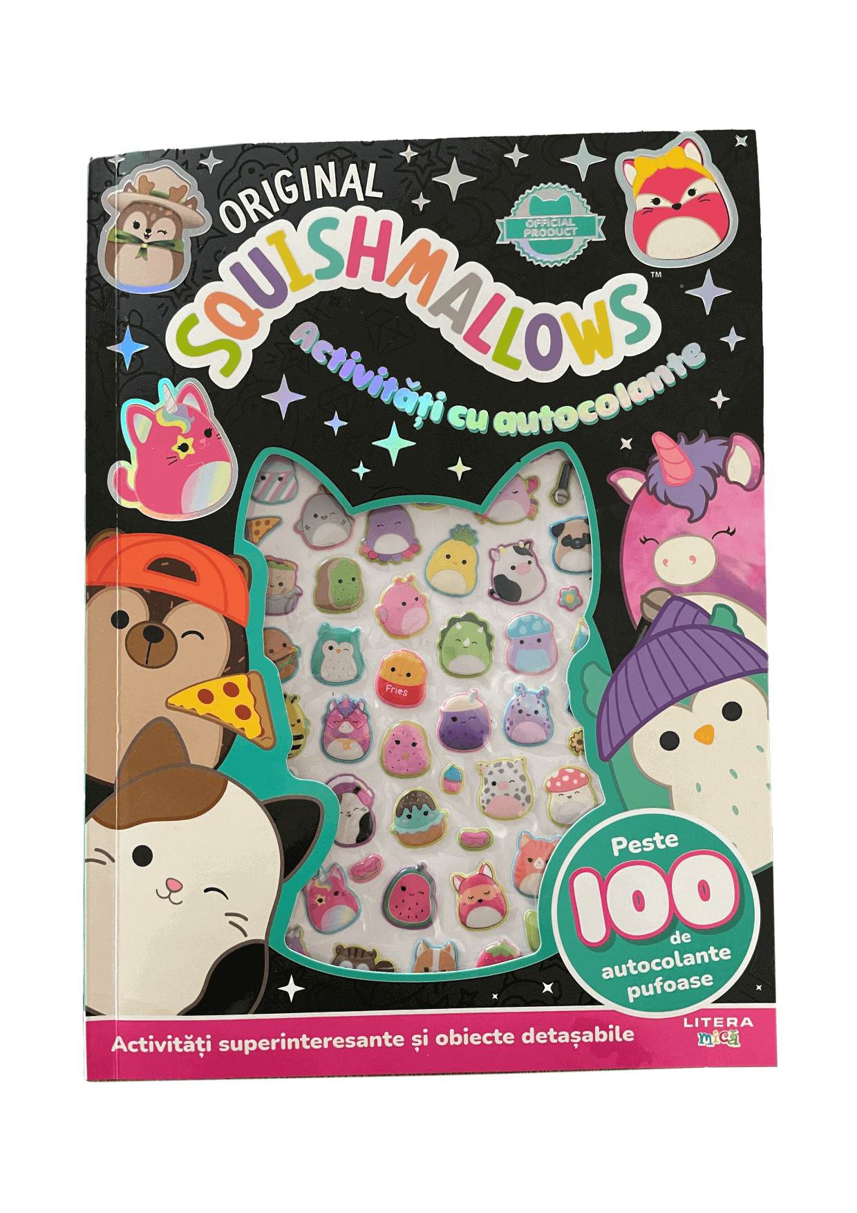 Original Squishmallows. Activitati cu autocolante - 32.99 Lei