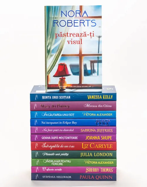 Pachet 12 volume Iubiri de poveste - 379.30 Lei