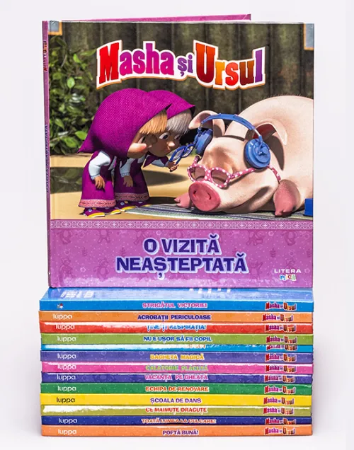 Pachet 14 volume Masha si ursul - 442.52 Lei