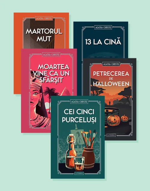 Pachet 1 Agatha Christie (5 volume) - 109.97 Lei