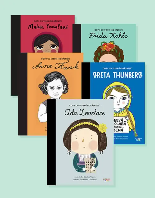 Pachet 1 Copii cu visuri indraznete (5 volume) - 104.97 Lei