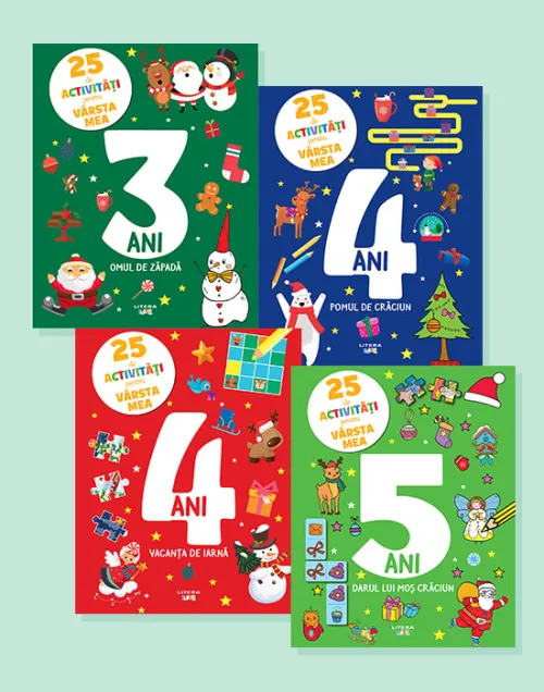 Pachet 25 activitati Craciun - 29.98 Lei
