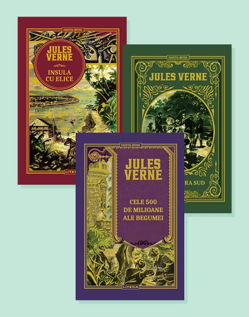 Pachet 2 Jules Verne (3 volume) - 71.98 Lei