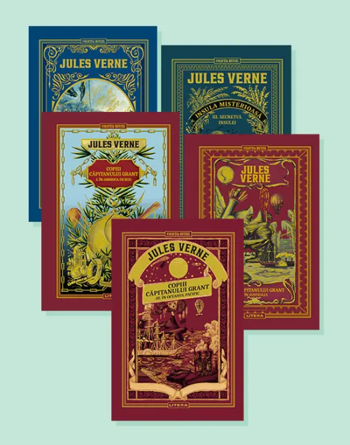Pachet 2 Jules Verne (5 volume) - 109.97 Lei