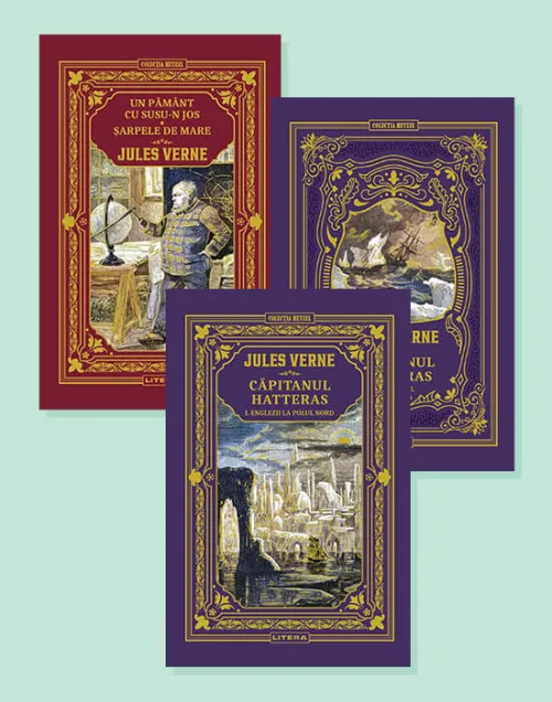 Pachet 3 Jules Verne (3 volume) - 47.99 Lei