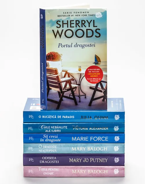 Pachet 7 volume Carti romantice - 184.26 Lei