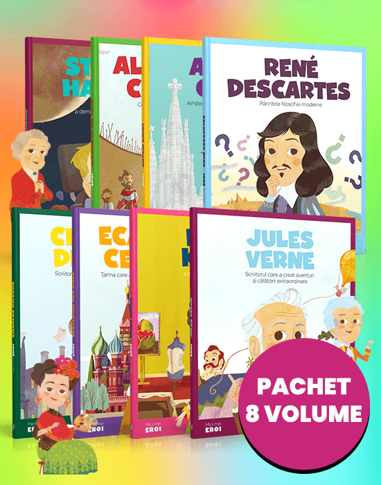 Pachet 8 volume Micii mei eroi - 199.20 Lei