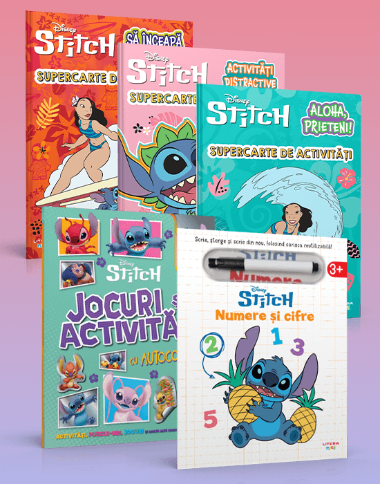 Pachet Activitati cu Stitch - 9.74 Lei