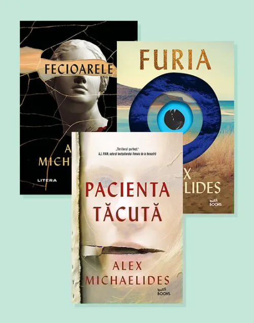 Pachet Alex Michaelides - 96,24 Lei