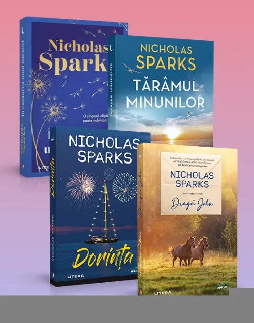 Pachet Blue Moon Nicholas Sparks - 244.96 Lei