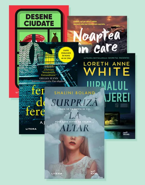 Pachet Buzz Books Suspans - 207.99 Lei