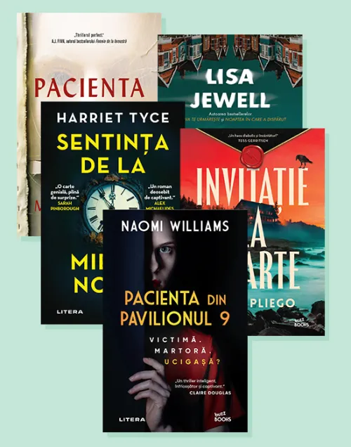 Pachet Buzz Books Thriller - 191.98 Lei