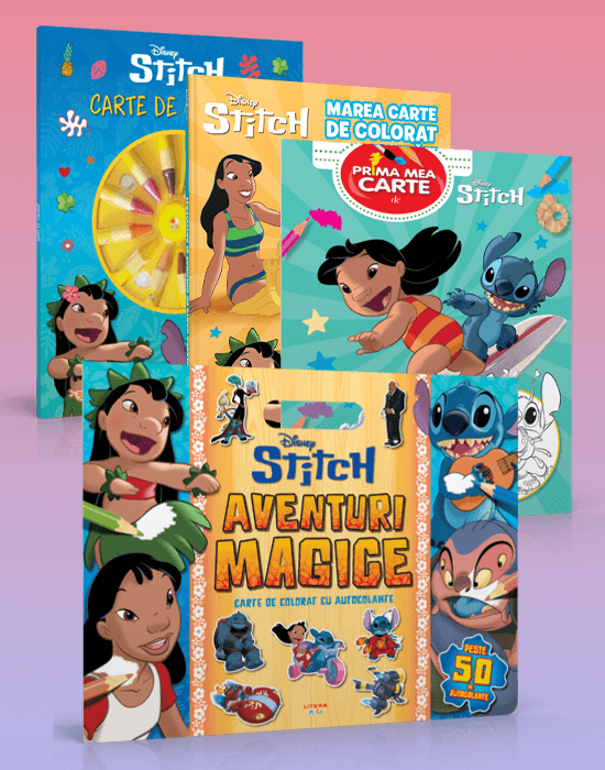 Pachet Coloreaza cu Stitch - 10.99 Lei