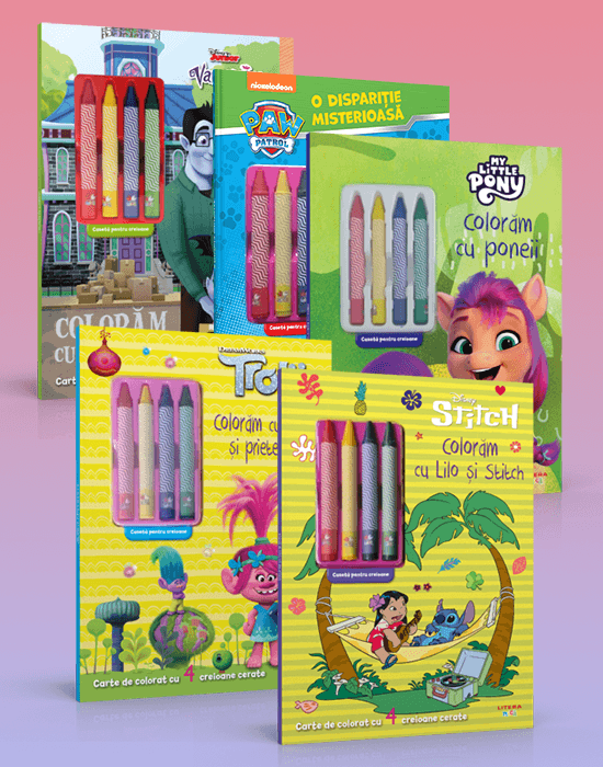 Pachet Cu creioane cerate - 15.75 Lei