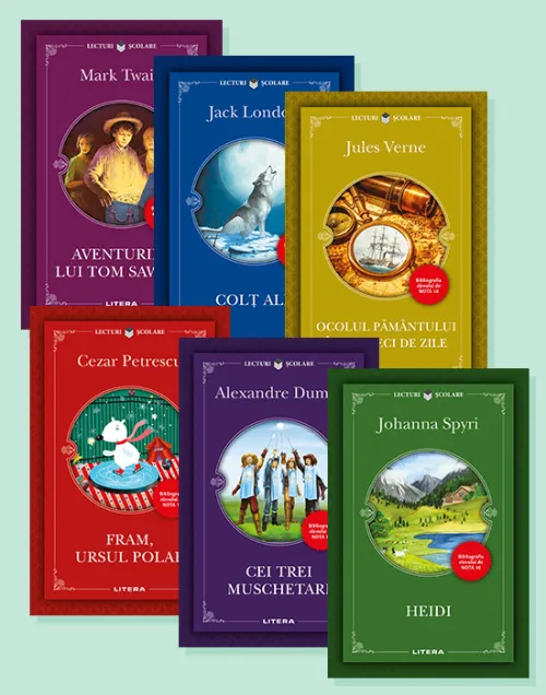 Pachet de Lecturi scolare (6 volume) - 89.40 Lei
