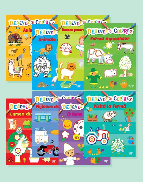 Pachet Desenez si Colorez - 50.69 Lei