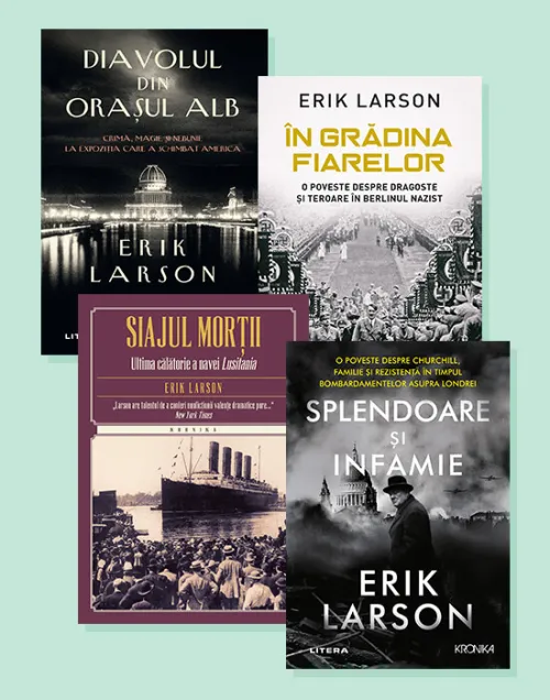 Pachet Kronika Erik Larson - 174.98 Lei