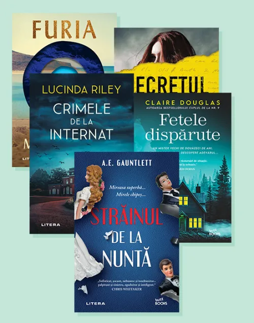 Pachet Top Thriller Buzz Books - 184,24 Lei